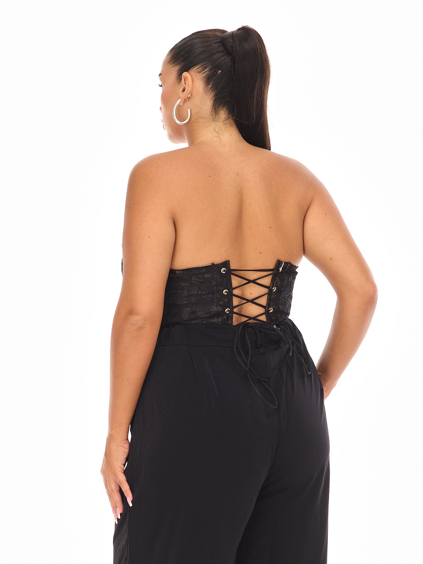 Tiana Corset Black Lace